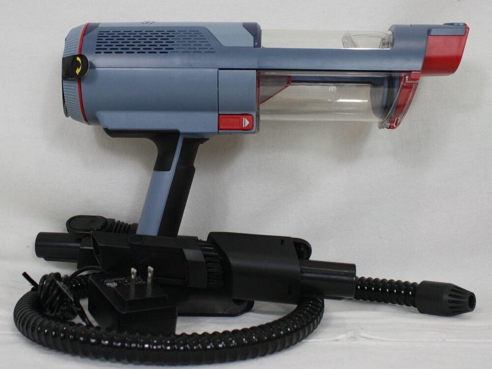 Shark PowerBoost BH102 Cordless Handheld Vacuum Blue w Hose Charger